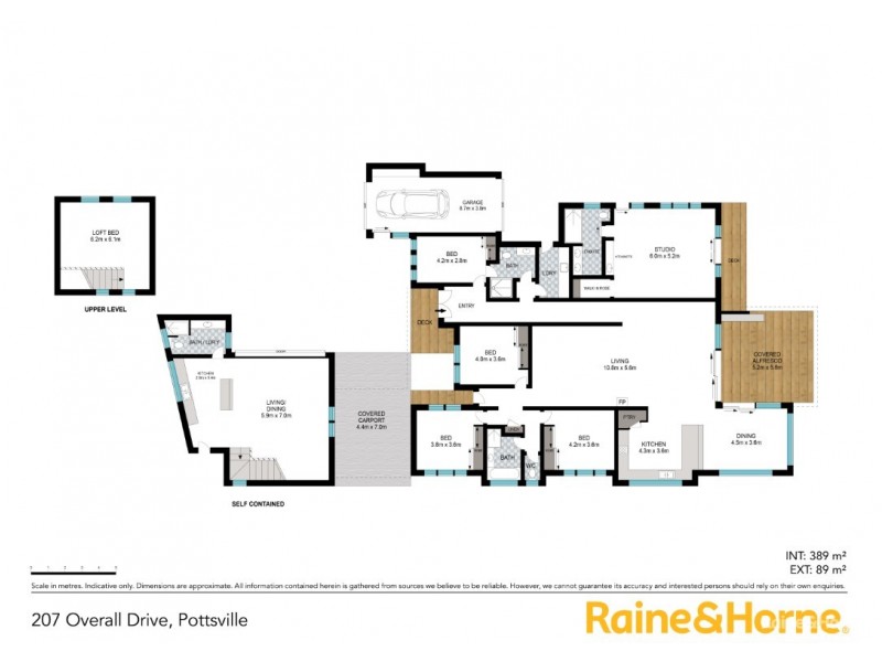 207 Overall Drive, Pottsville NSW 2489 Floorplan