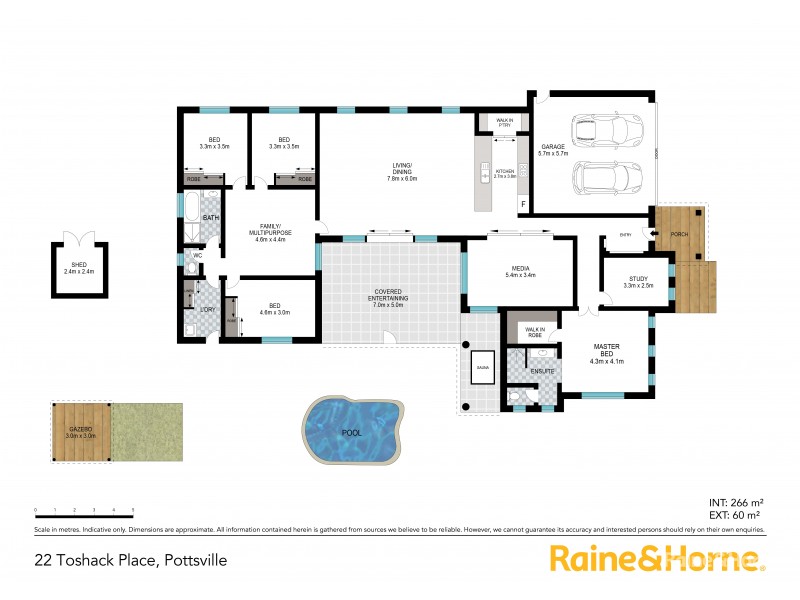 22 Toshack Place, Pottsville NSW 2489 Floorplan