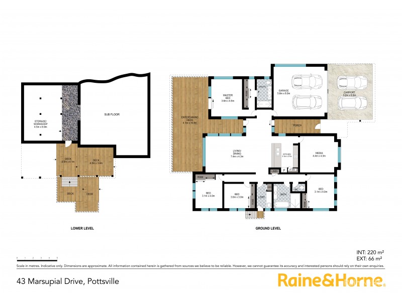 43 Marsupial Drive, Pottsville NSW 2489 Floorplan