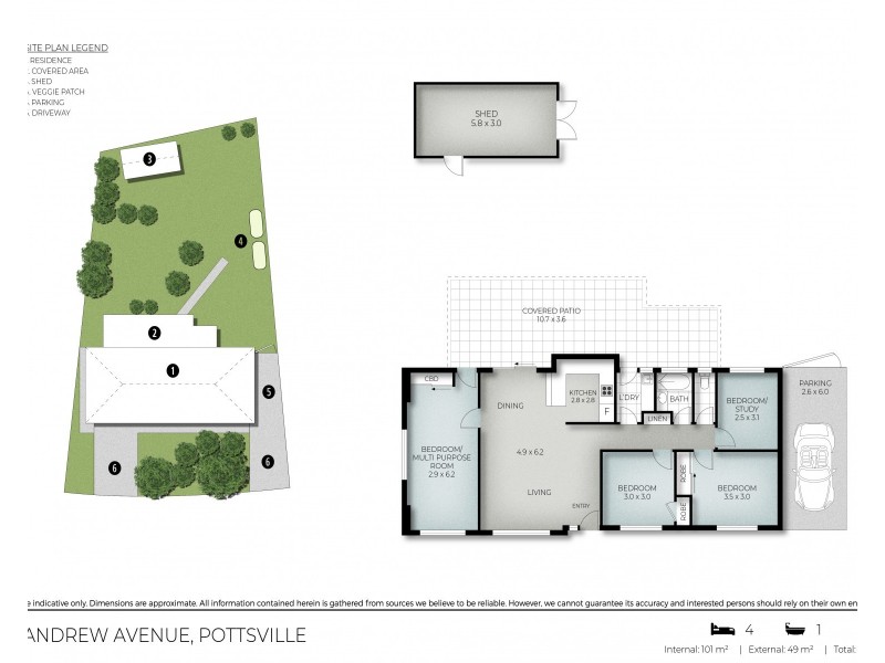 34 Andrew Avenue, Pottsville NSW 2489