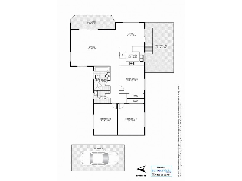 2/9-11 Oxford Street, Merrylands NSW 2160 Floorplan