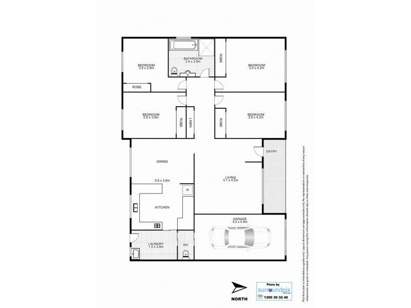 8/5A Edith Street, Kingswood NSW 2747 Floorplan