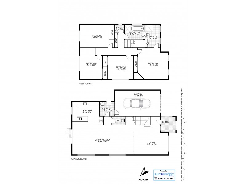 34 Bulbi Street, Pemulwuy NSW 2145 Floorplan