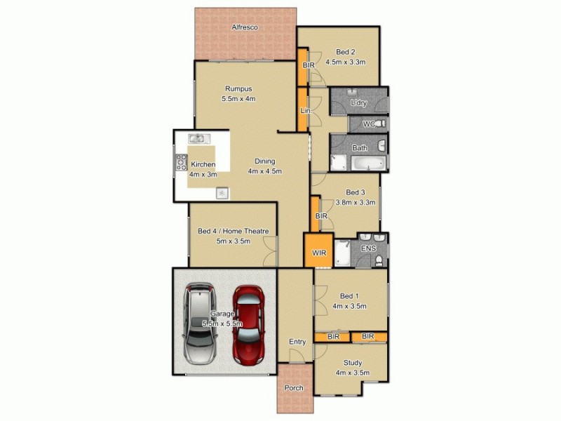 The Ponds NSW 2769 Floorplan