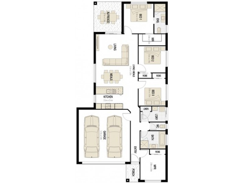 Redbank Plains QLD 4301 Floorplan