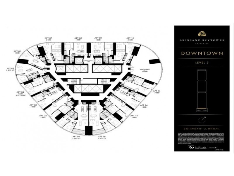 Brisbane City QLD 4000 Floorplan