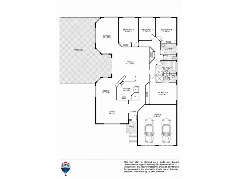 3 Gunsynd Street, Kellyville Ridge NSW 2155 Floorplan