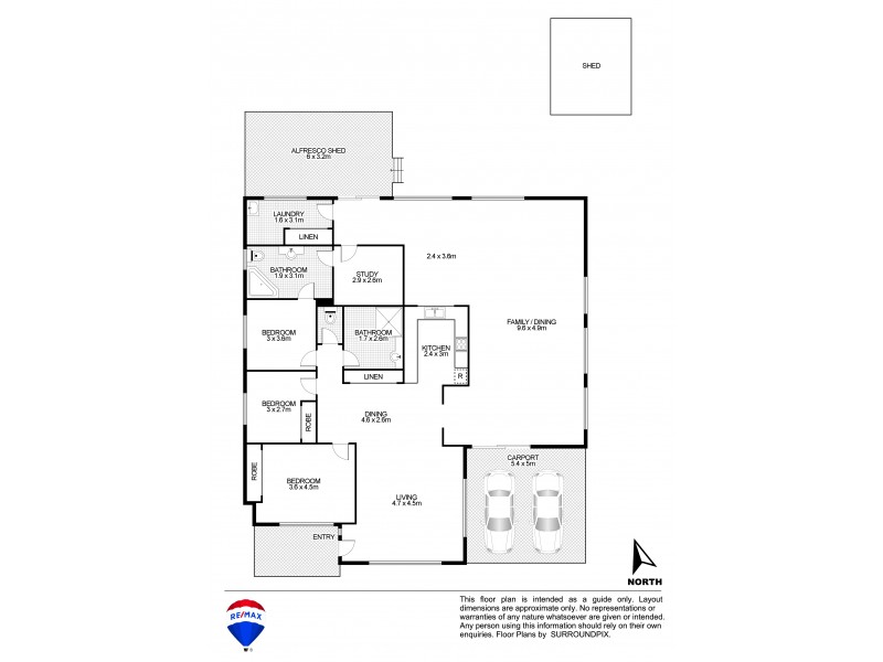 11 Poppy Cl, Claremont Meadows NSW 2747 Floorplan