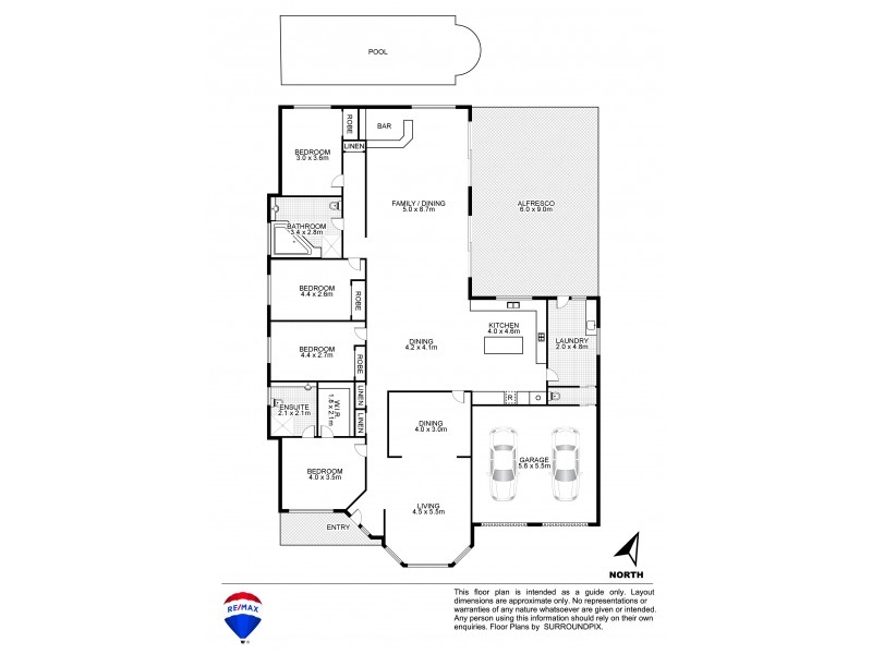 3 Woodlands Drive, Glenmore Park NSW 2745 Floorplan