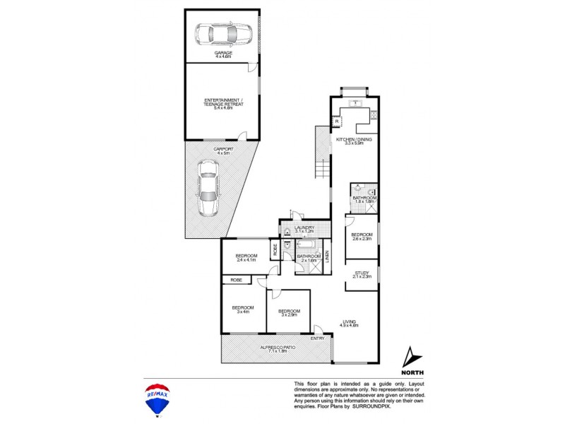 34 WORCESTER ROAD, Cambridge Park NSW 2747 Floorplan