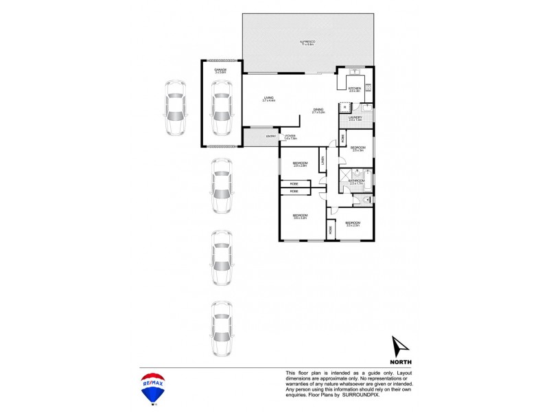 8 Scorpius Place, Cranebrook NSW 2749 Floorplan