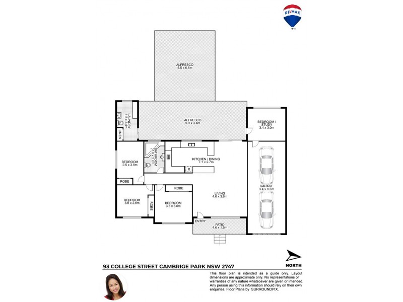 93 COLLEGE STREET, Cambridge Park NSW 2747 Floorplan
