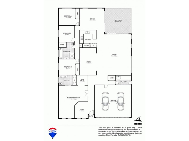 18 Watercress St, Claremont Meadows NSW 2747 Floorplan