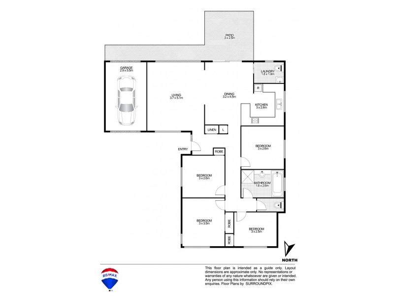 18 BELLATRIX STREET, Cranebrook NSW 2749 Floorplan