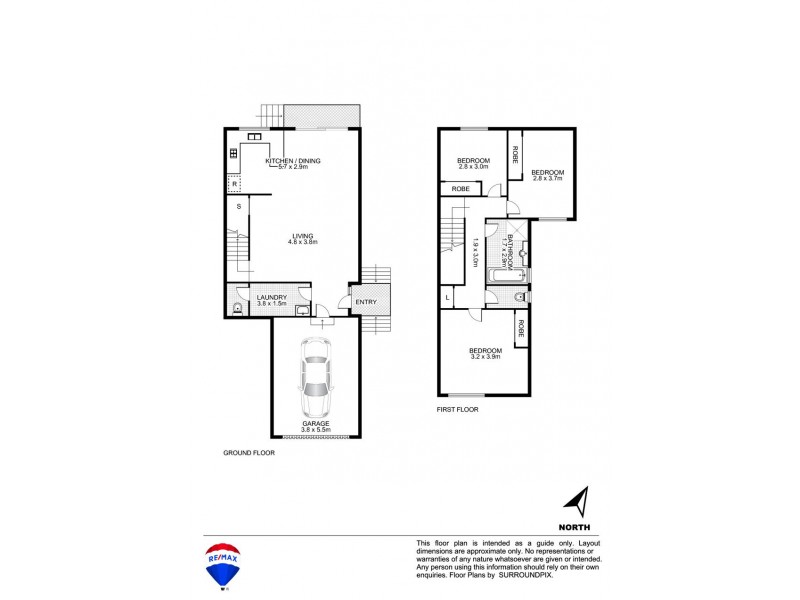 2/15 PARK AVENUE, Kingswood NSW 2747 Floorplan