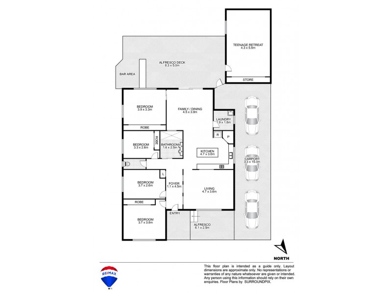 72 PEPPERMINT CRESCENT, Kingswood NSW 2747 Floorplan