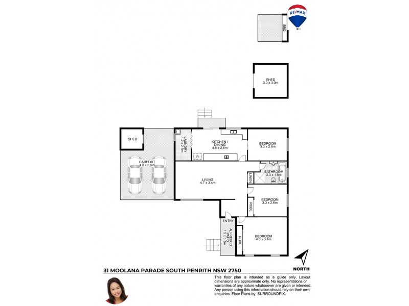 31 MOOLANA PARADE, South Penrith NSW 2750 Floorplan