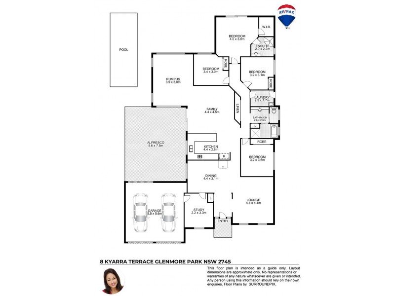 8 KYARRA TERRACE, Glenmore Park NSW 2745 Floorplan