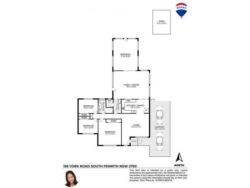156 YORK ROAD, South Penrith NSW 2750 Floorplan