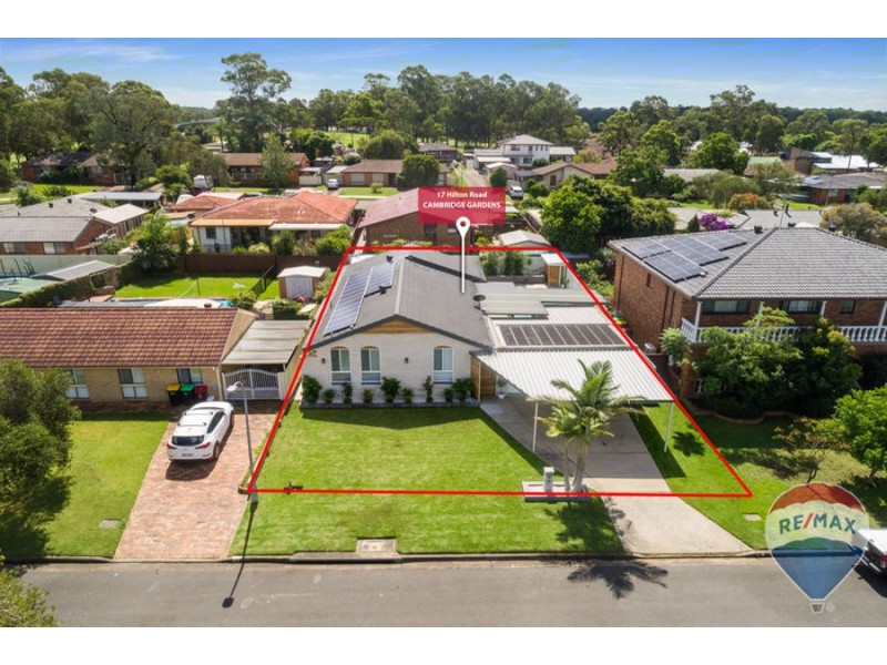 17 HILTON ROAD, Cambridge Gardens NSW 2747