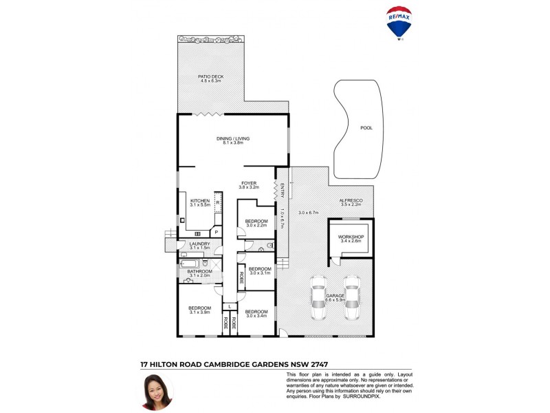 17 HILTON ROAD, Cambridge Gardens NSW 2747 Floorplan