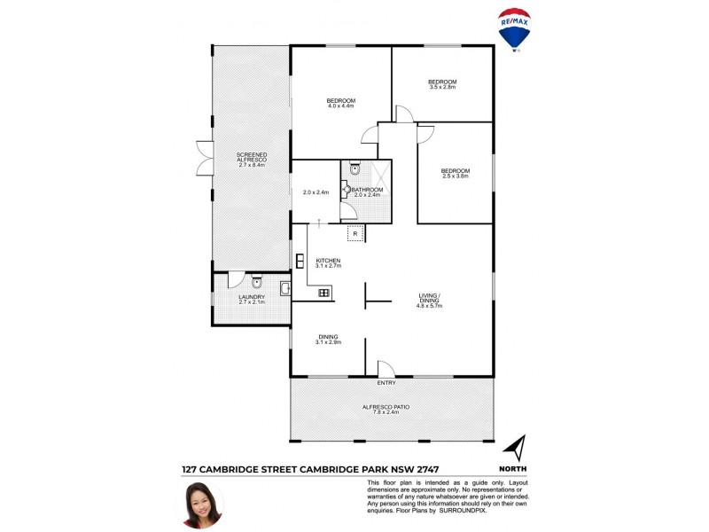 127 CAMBRIDGE STREET, Cambridge Park NSW 2747 Floorplan