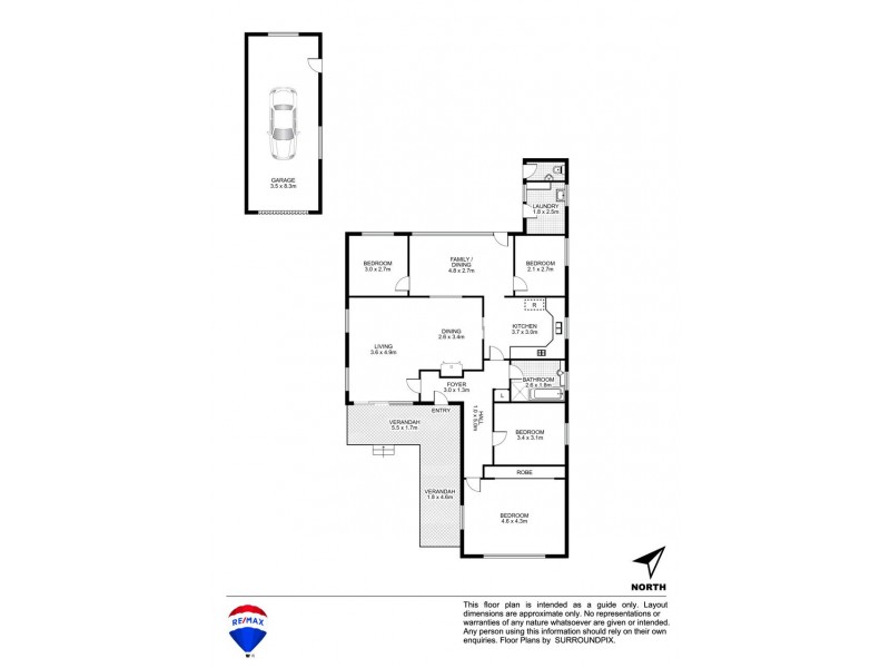 69 Lamonerie Street, Toongabbie NSW 2146 Floorplan