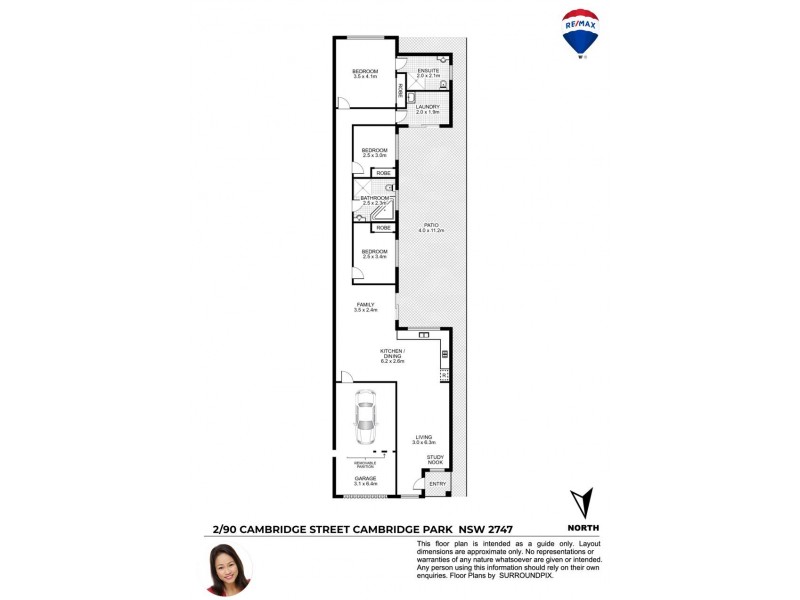 2/90 CAMBRIDGE STREET, Cambridge Park NSW 2747 Floorplan