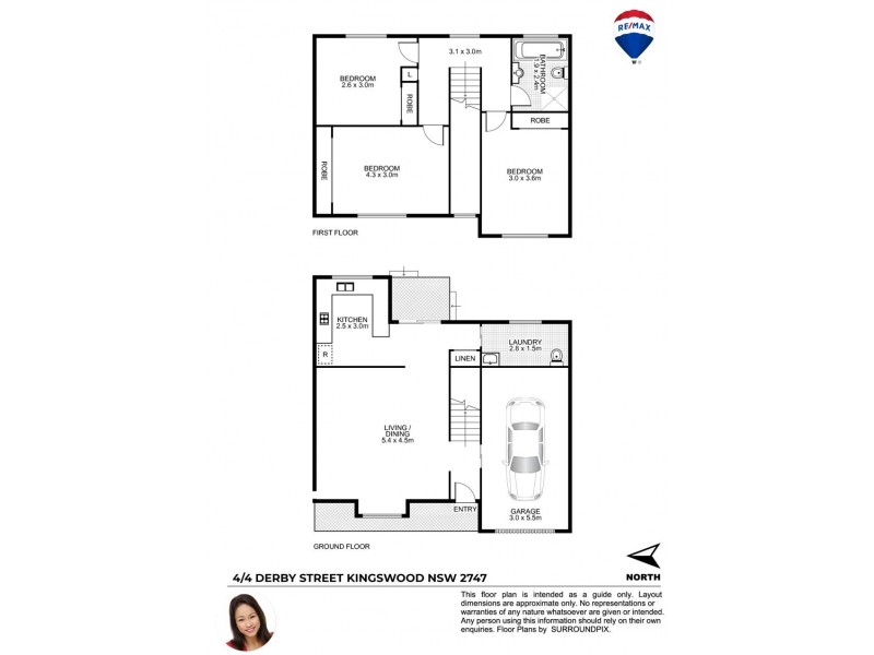 4/4 DERBY STREET, Kingswood NSW 2747 Floorplan