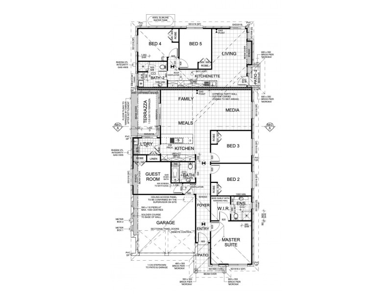 13 & 13A Loongana Crescent, Blue Haven NSW 2262 Floorplan