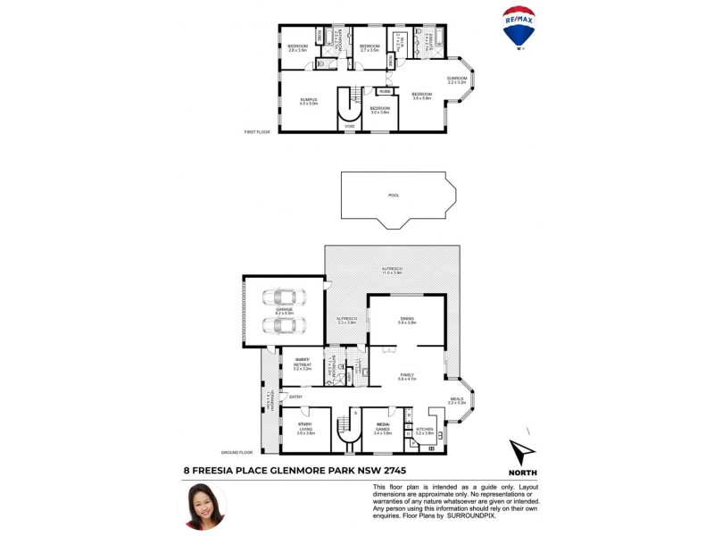 8 FREESIA PLACE, Glenmore Park NSW 2745 Floorplan