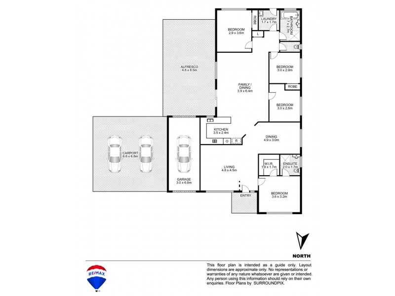 7 Turret Place, Glenmore Park NSW 2745 Floorplan