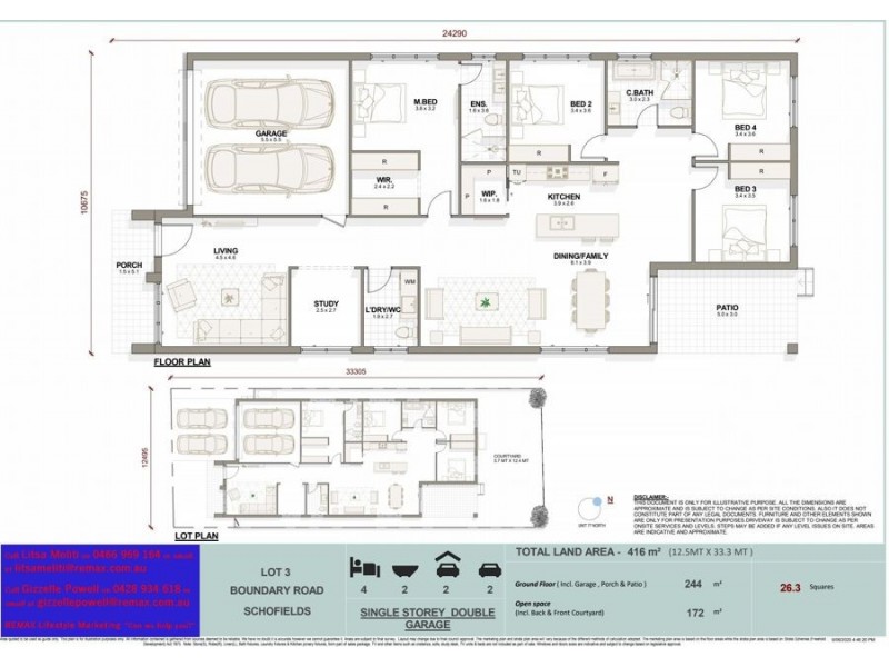 Schofields NSW 2762 Floorplan