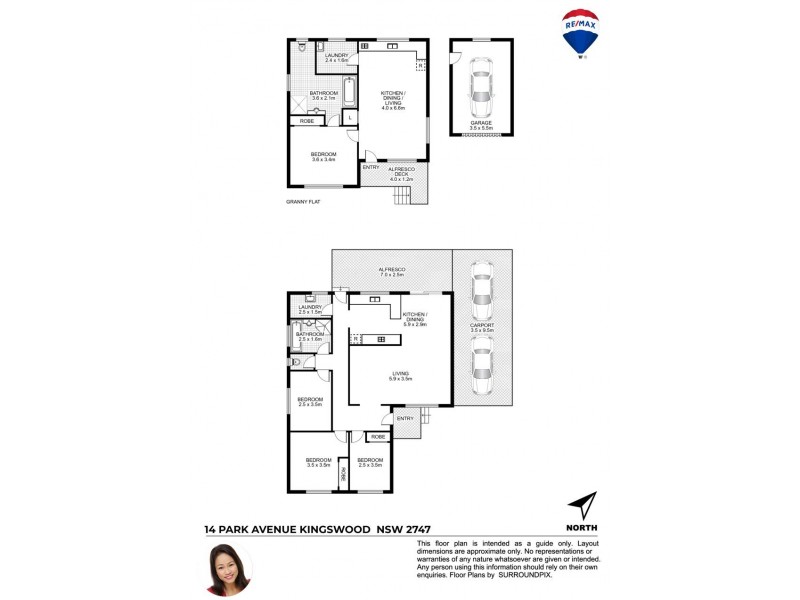 14 PARK AVENUE, Kingswood NSW 2747 Floorplan
