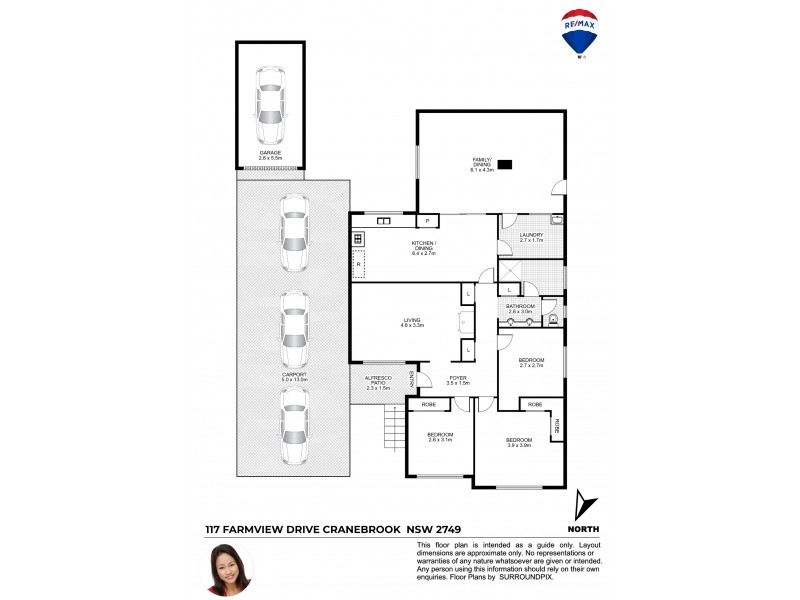 117 FARMVIEW DRIVE, Cranebrook NSW 2749 Floorplan