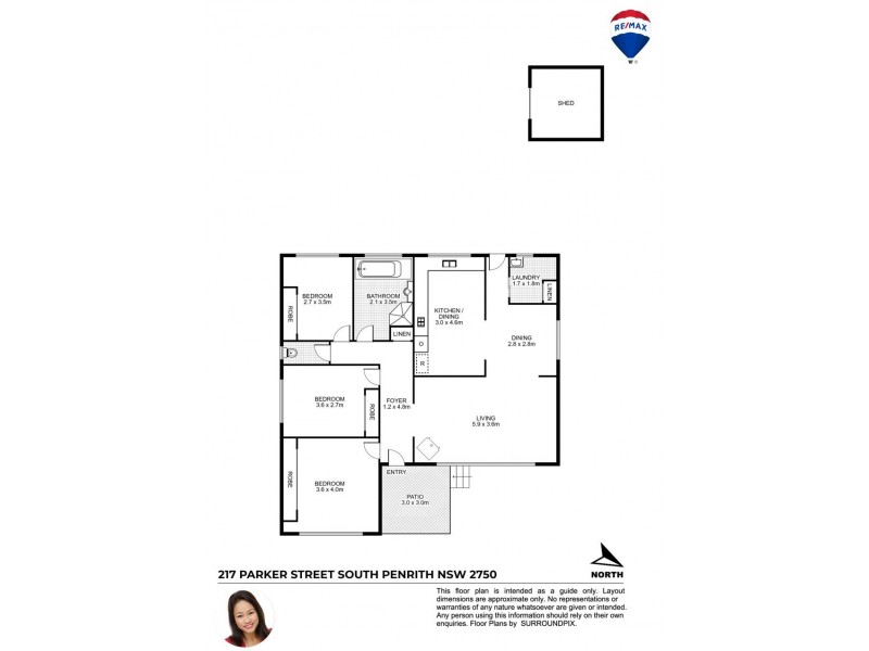 217 PARKER STREET, South Penrith NSW 2750 Floorplan