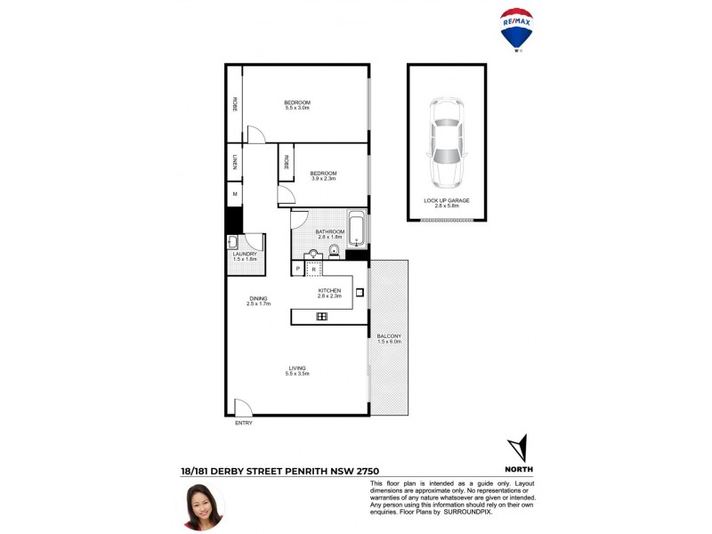 18/181 DERBY STREET, Penrith NSW 2750 Floorplan