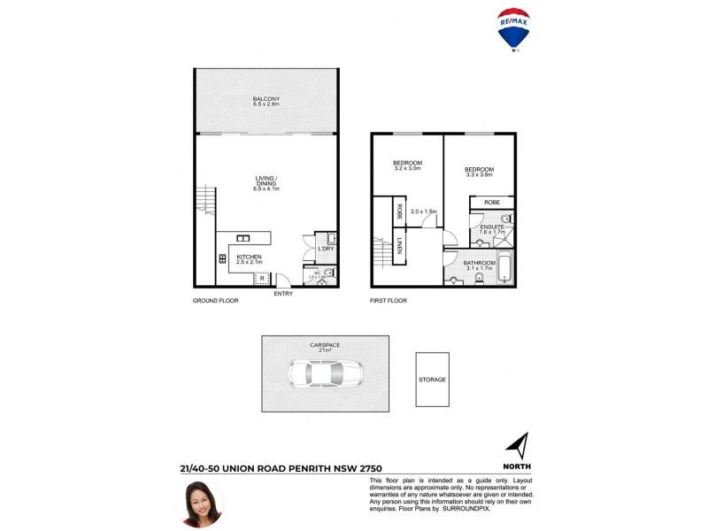 21/40-50 UNION ROAD, Penrith NSW 2750 Floorplan