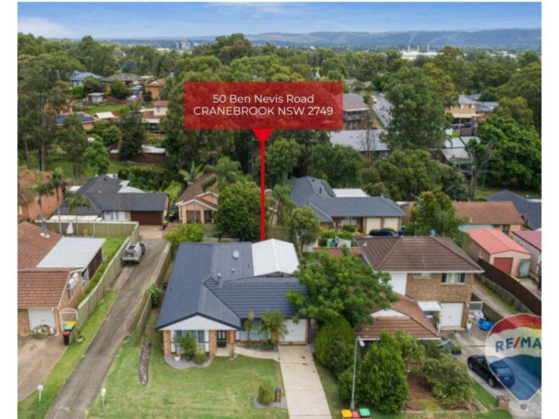 50 BEN NEVIS ROAD, Cranebrook NSW 2749