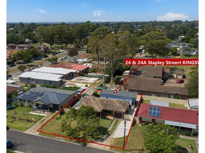 24 AND 24A STAPLEY STREET, Kingswood NSW 2747