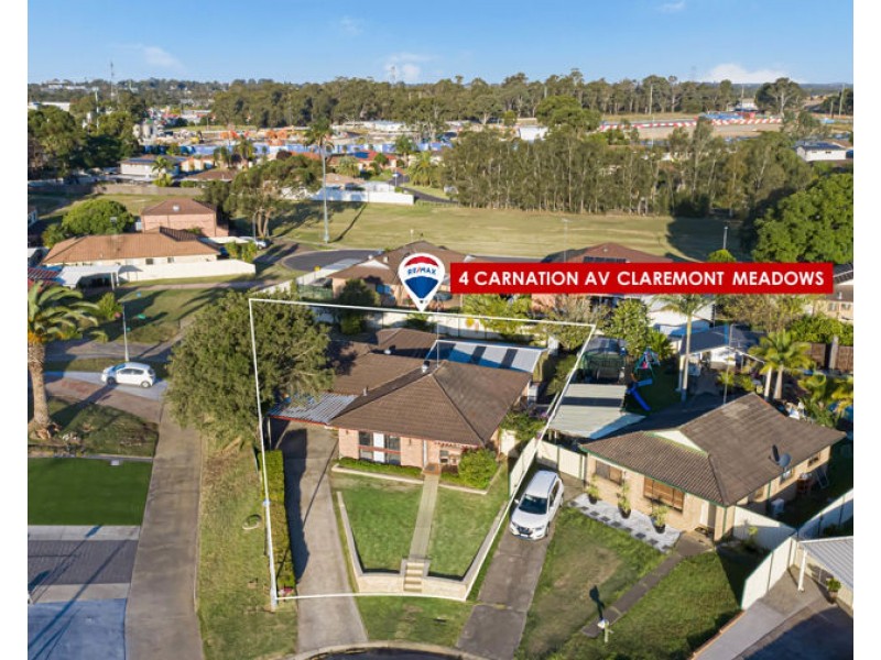 4 CARNATION AVENUE, Claremont Meadows NSW 2747