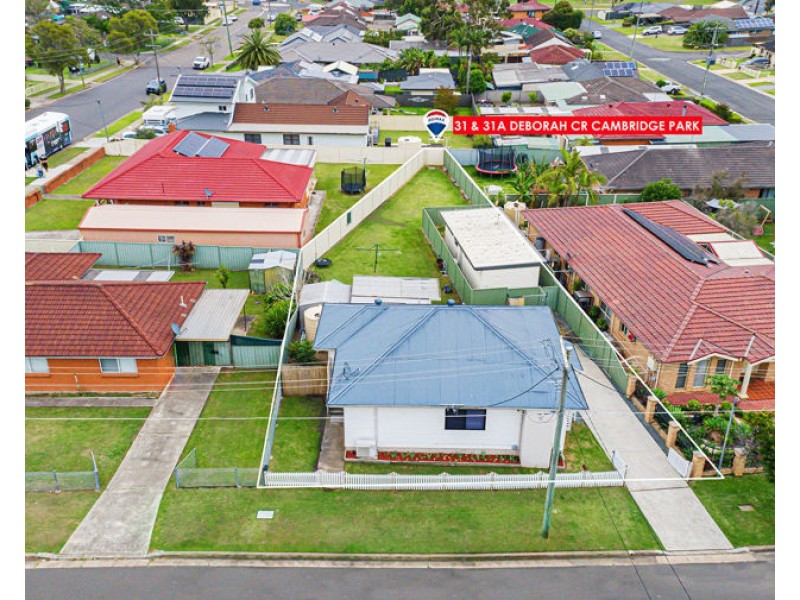 31 AND 31A DEBORAH CRESCENT, Cambridge Park NSW 2747
