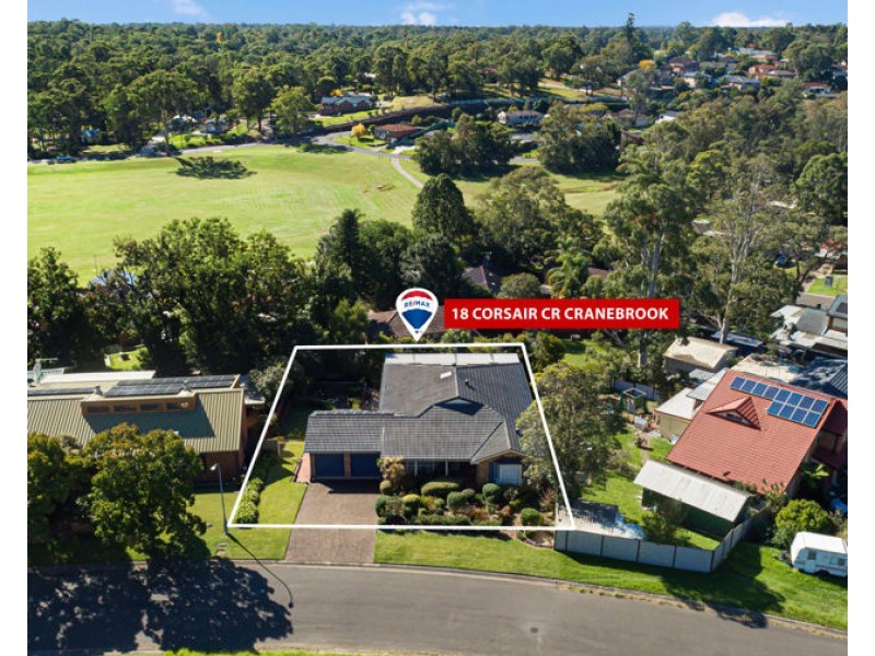 18 CORSAIR CRESCENT, Cranebrook NSW 2749