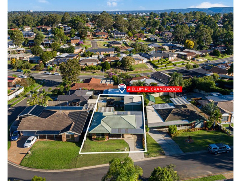 4 ELLIM PLACE, Cranebrook NSW 2749