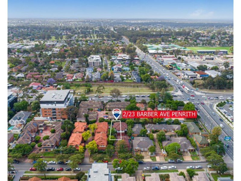 2/23 BARBER AVENUE, Penrith NSW 2750