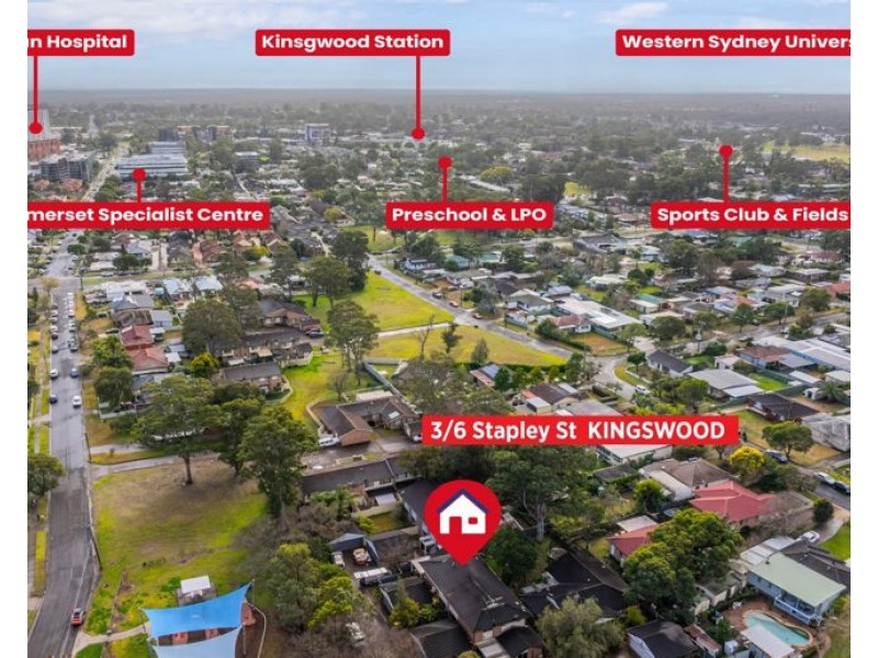 3/6 STAPLEY STREET, Kingswood NSW 2747