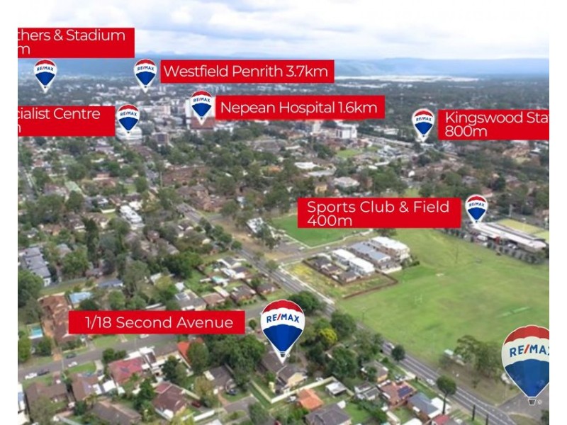 1/18 SECOND AVENUE, Kingswood NSW 2747