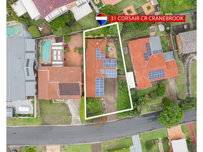 31 CORSAIR CRESCENT, Cranebrook NSW 2749