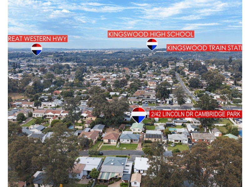2/42 LINCOLN DRIVE, Cambridge Park NSW 2747