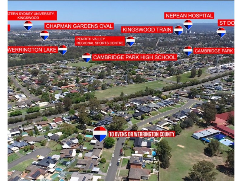 10 OVENS DRIVE, Werrington County NSW 2747